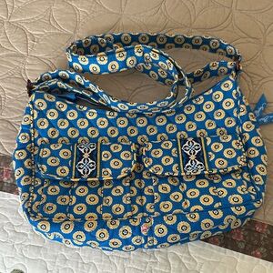 NEVER USED  Vera Bradley Vintage 1990s  Floral Crossbody Bag/Purse pretty
